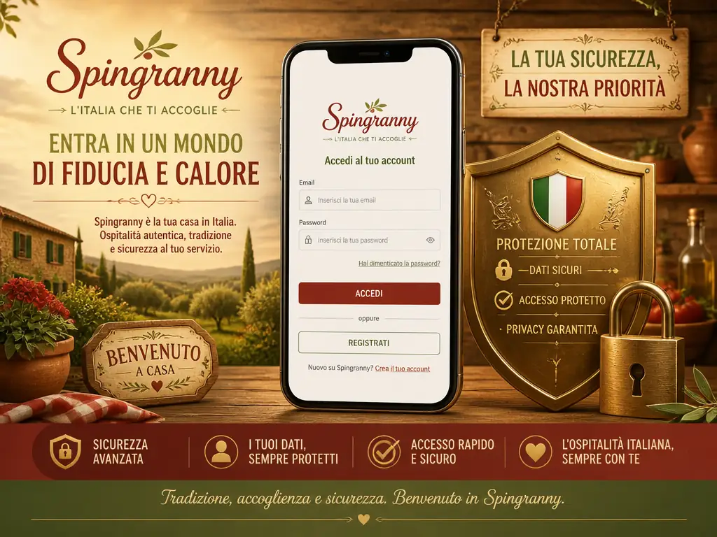 Spingranny login dominio verifica KYC blocca primo prelievo